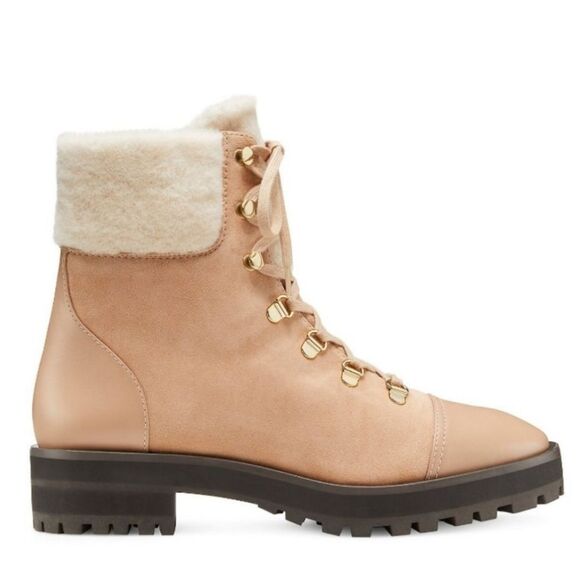 Stuart Weitzman Alpine Cozy Combat Boot - Picture 3 of 9